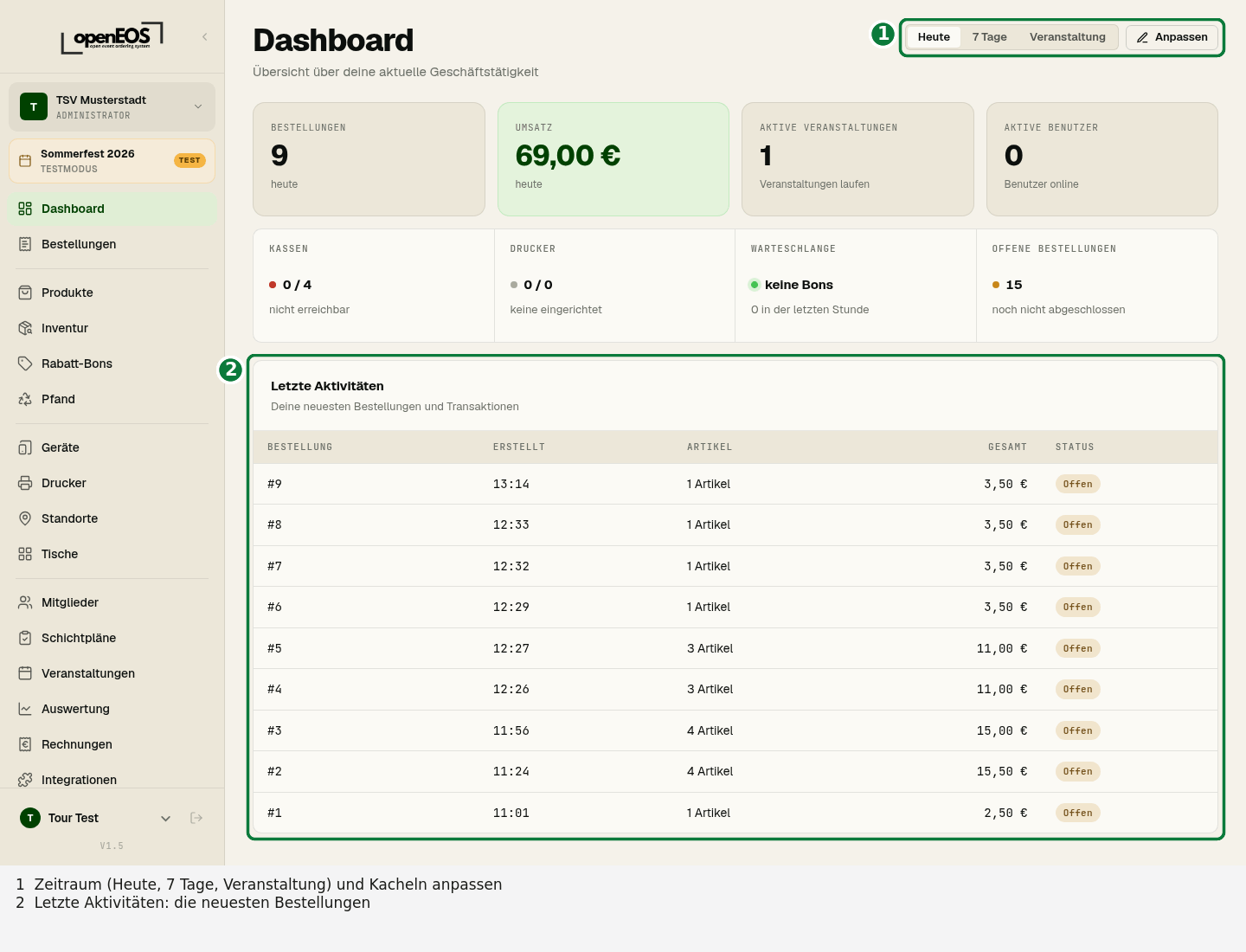 Dashboard