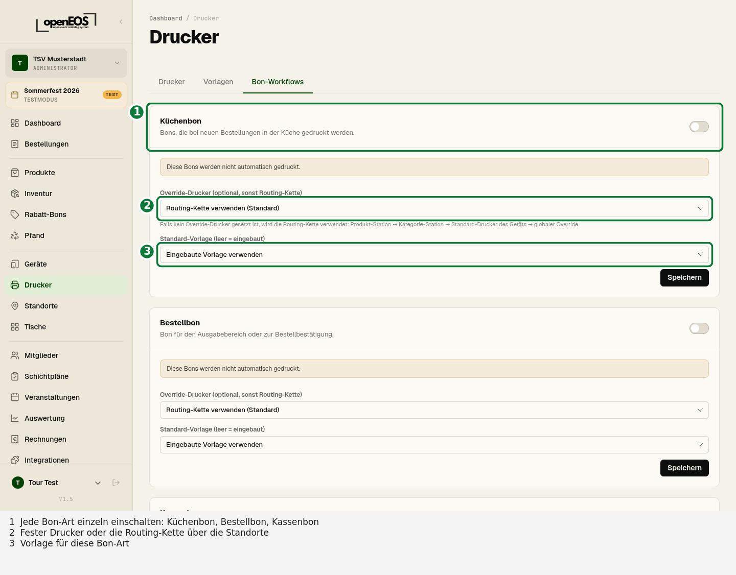 Drucker – Bon-Workflows