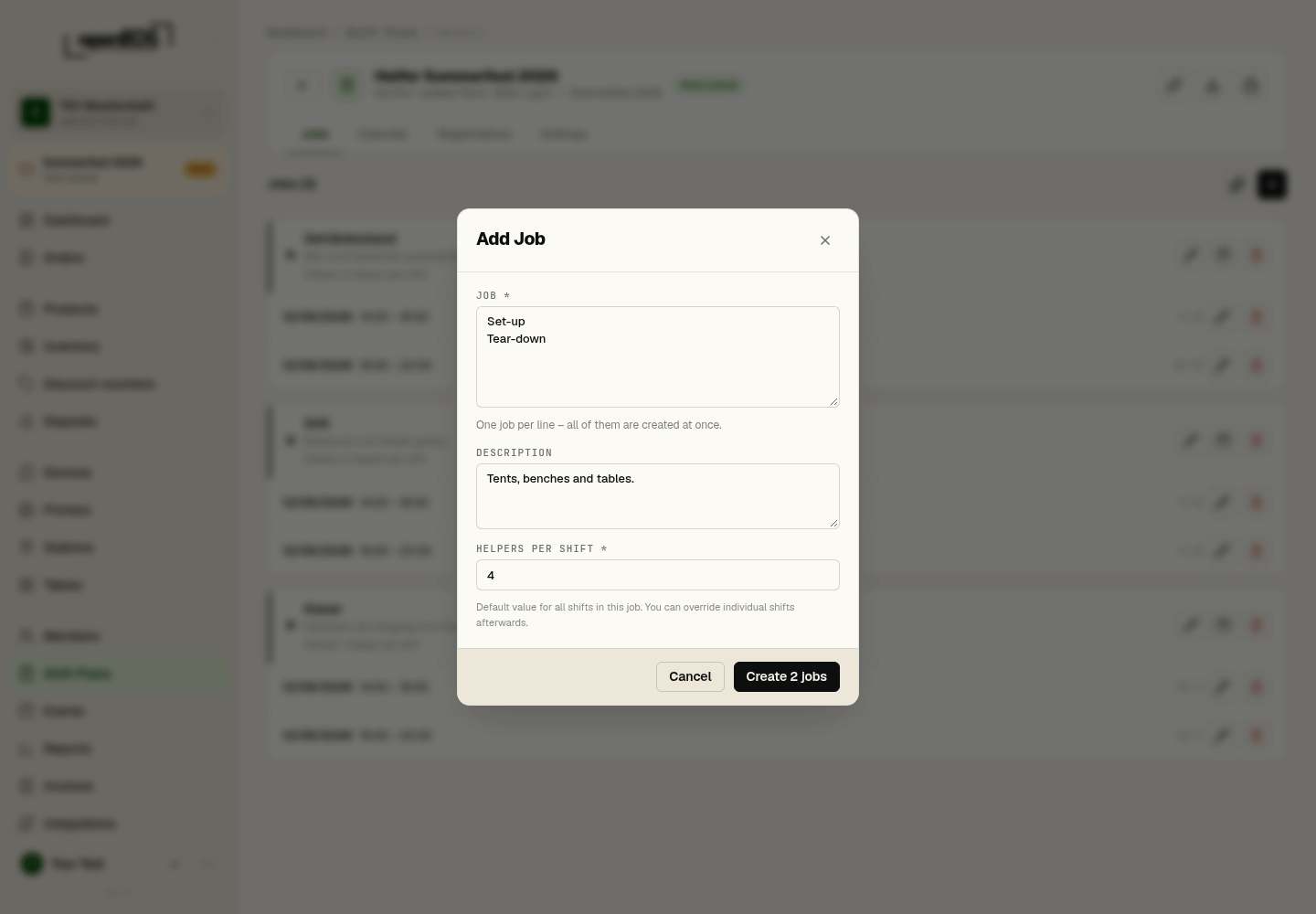 Add job