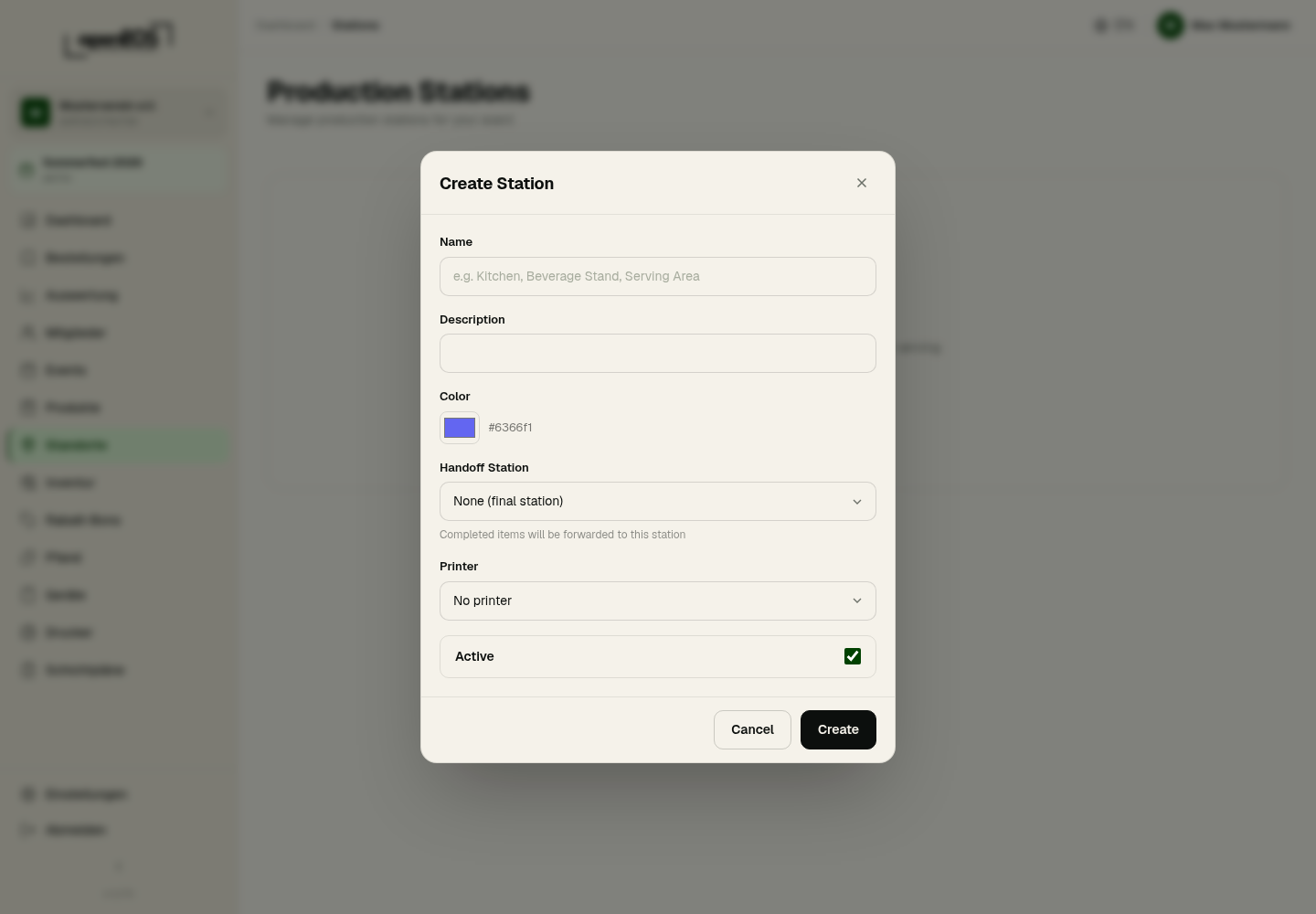 Create location